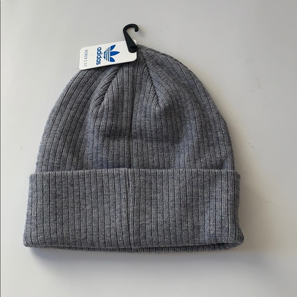 Adidas • Originals Rib II Beanie Grey Heather - Picture 3 of 6